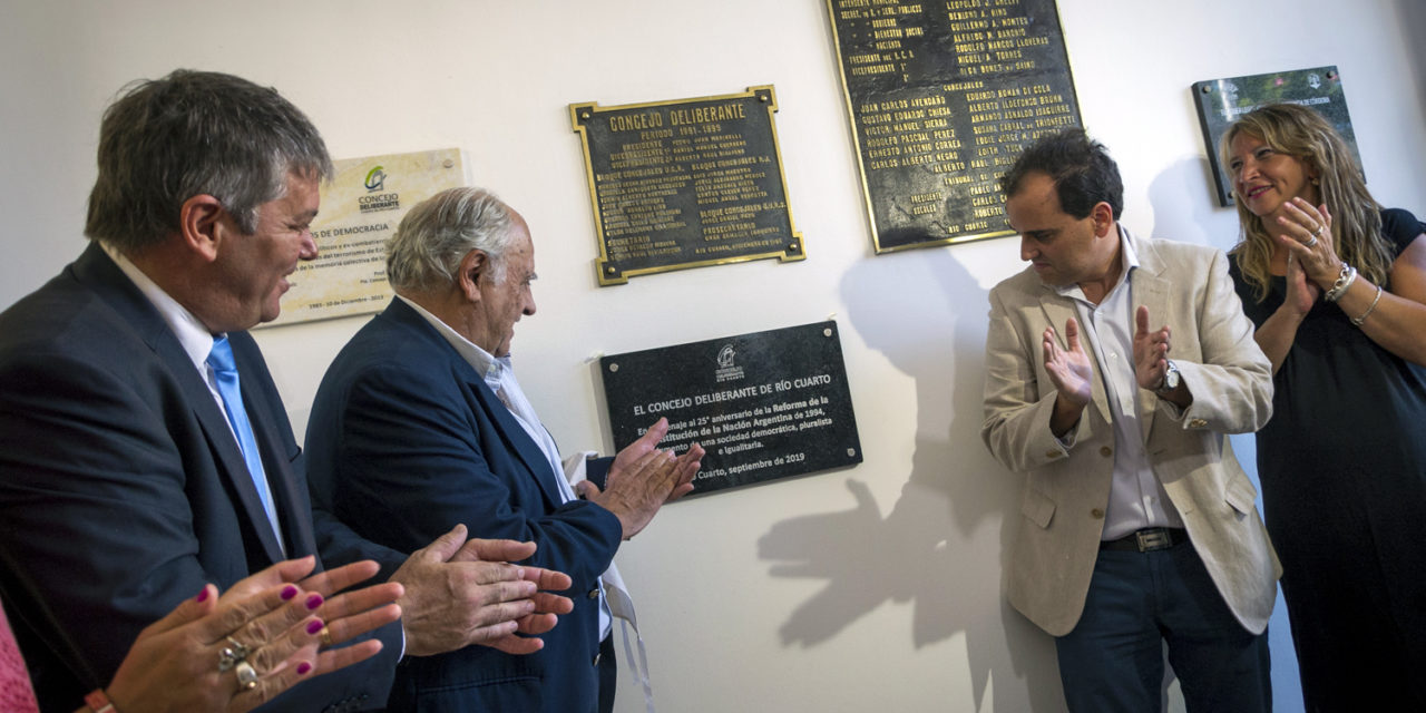 Concejo Deliberante: se inauguraron las obras de puesta en valor del edificio