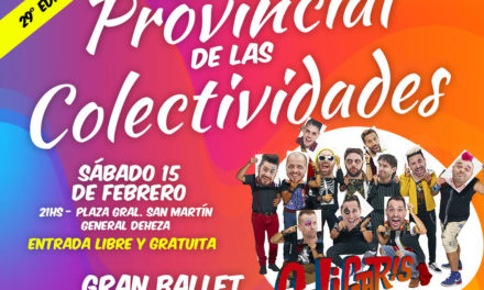 General Deheza se prepara para la 29a Fiesta de las Colectividades