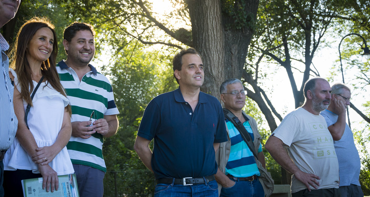 Llamosas recorrió el Lago Villa Dalcar