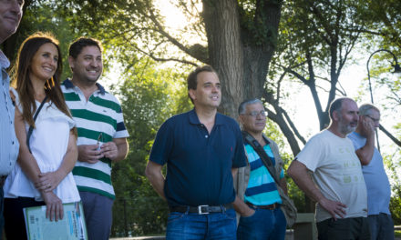 Llamosas recorrió el Lago Villa Dalcar