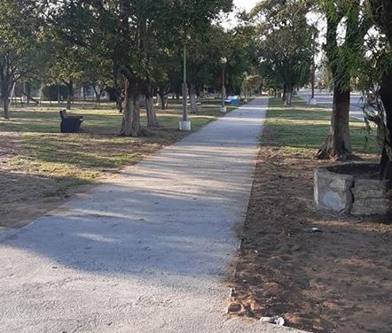 Villa Valeria: finalizó la primera etapa de la renovación de la plaza