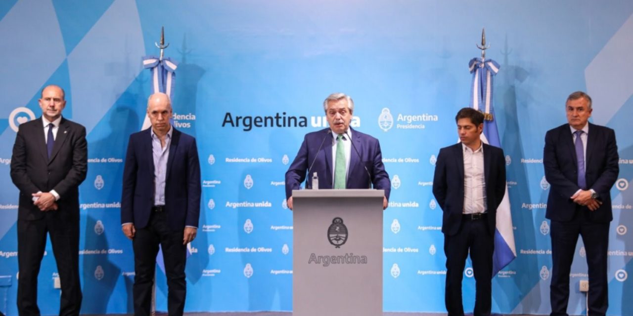 Alberto Fernández anunció la cuarentena total hasta el 31 de marzo