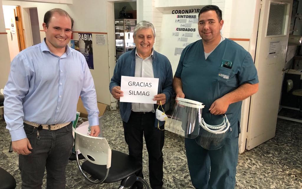 SILMAG dona máscaras protectoras