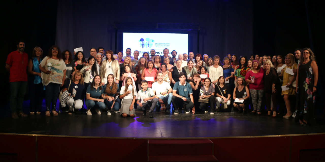 Presupuesto Participativo: 39 instituciones fueron reconocidas por su función social