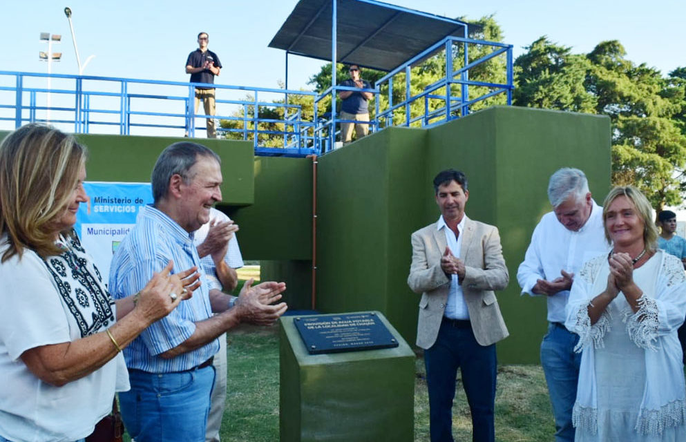 Schiaretti habilitó una planta potabilizadora en Chaján
