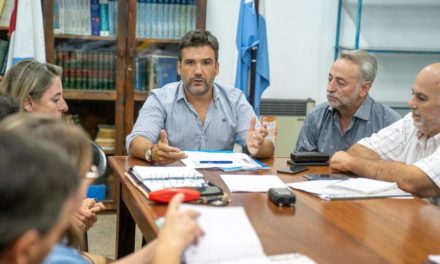 Torres se reunió con autoridades de la Comunidad Regional General Roca