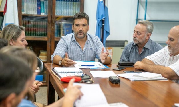 Torres se reunió con autoridades de la Comunidad Regional General Roca