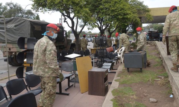 Se completó el traslado de mobiliario del Hospital San Roque