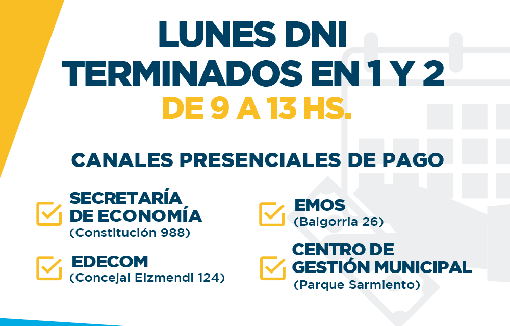 Río Cuarto: Reapertura de Cajas Municipales