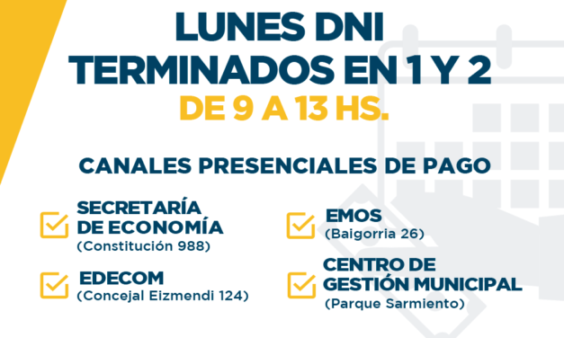 Río Cuarto: Reapertura de Cajas Municipales