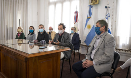 Llamosas anunció el uso obligatorio del tapaboca en la ciudad
