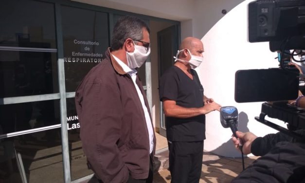 Las Perdices: habilitaron una clínica para enfermedades respiratorias