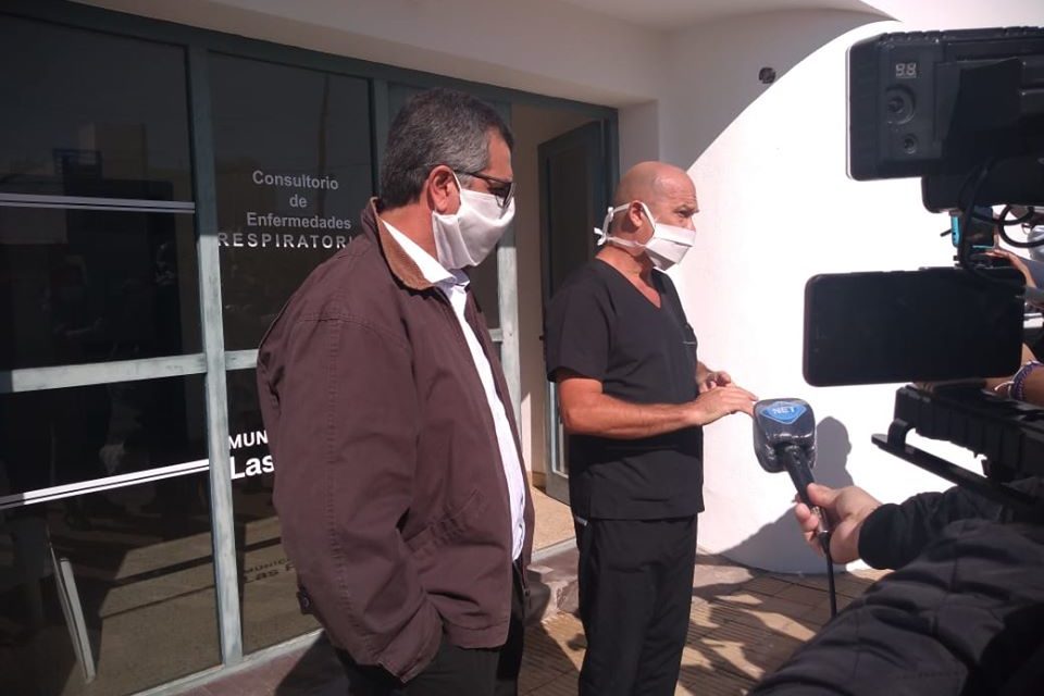 Las Perdices: habilitaron una clínica para enfermedades respiratorias