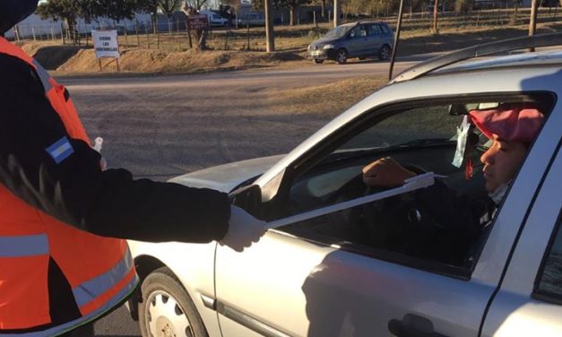 Berrotarán: Controles con kits preparados por alumnos del IPET n° 80