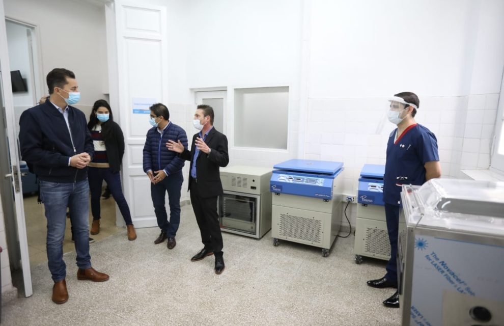 Habilitaron el primer centro público de extracción de plasma contra el coronavirus