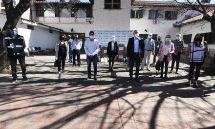 Entregaron elementos de protección para trabajadores de geriátricos