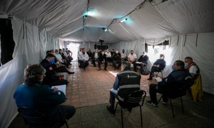 COE: reunión con bomberos voluntarios