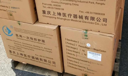 La ciudad china de Chongqing donó material sanitario a la provincia de Córdoba
