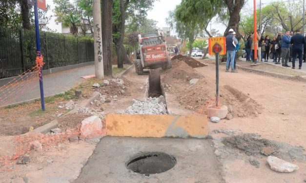 Río Cuarto: la Provincia invierte más de 278 millones en obras de saneamiento cloacal