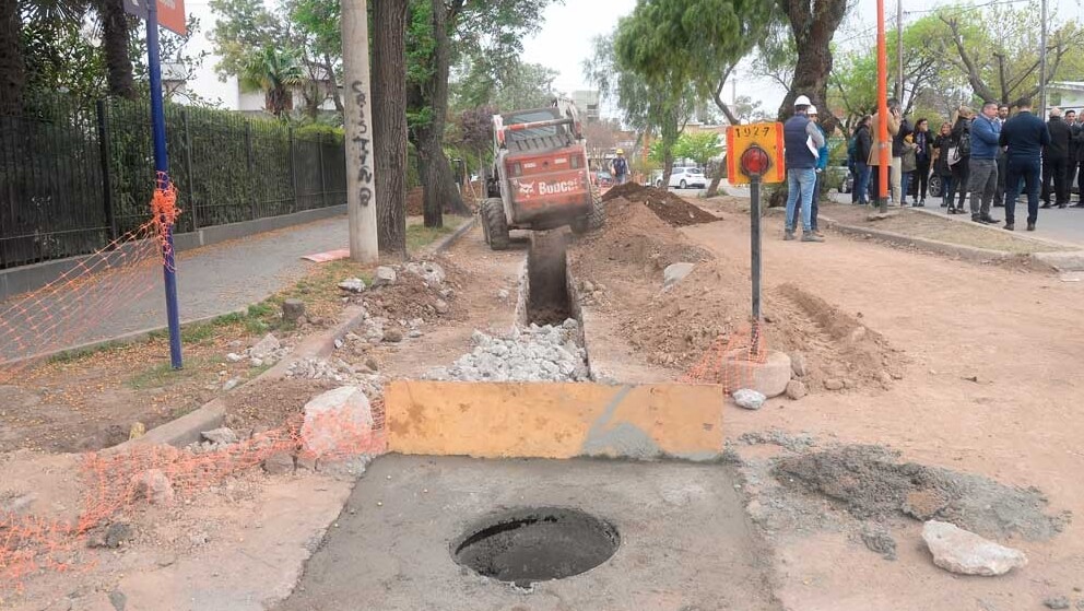 Río Cuarto: la Provincia invierte más de 278 millones en obras de saneamiento cloacal