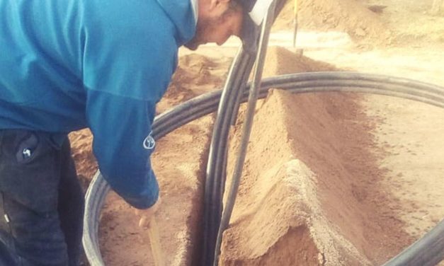 Bulnes: Extienden la Red de Fibra Óptica