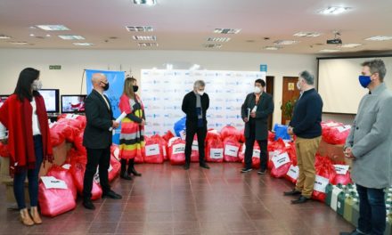El COE Regional de Río Cuarto recibió elementos de protección personal