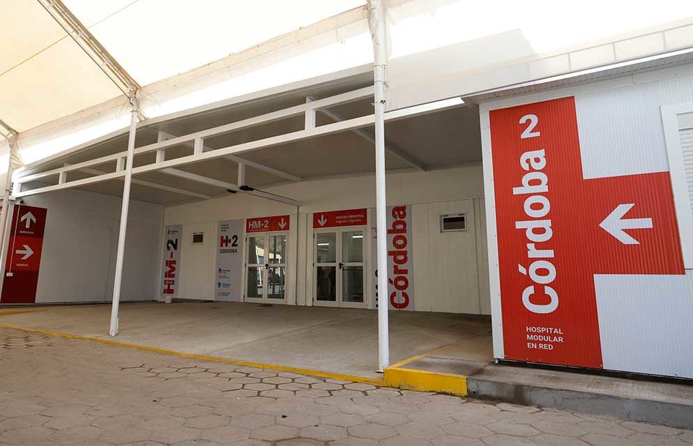 Schiaretti participó de la inauguración del hospital modular San Roque
