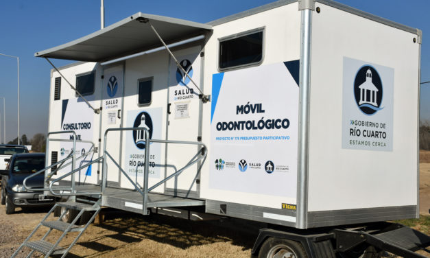 Presupuesto Participativo: está en funcionamiento el Móvil Odontológico