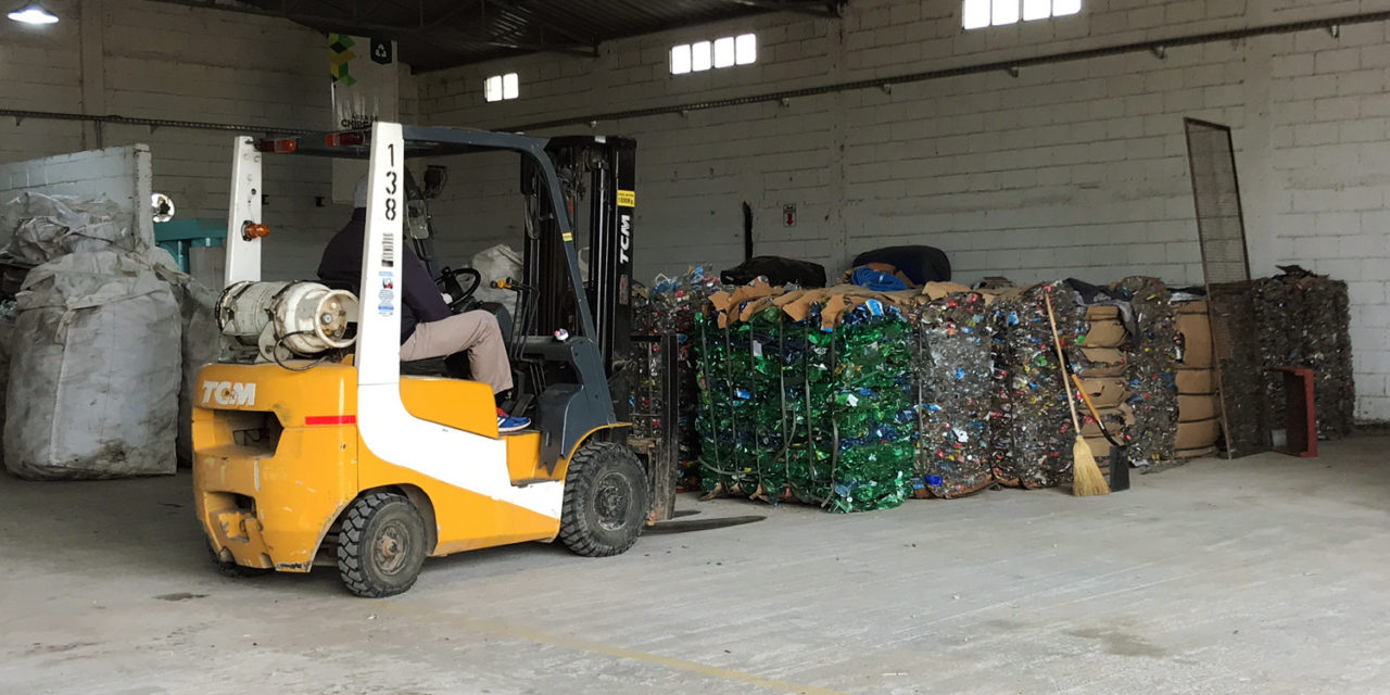 Planta de Tratamiento PET: se vendieron 10 mil kilos de material reciclable