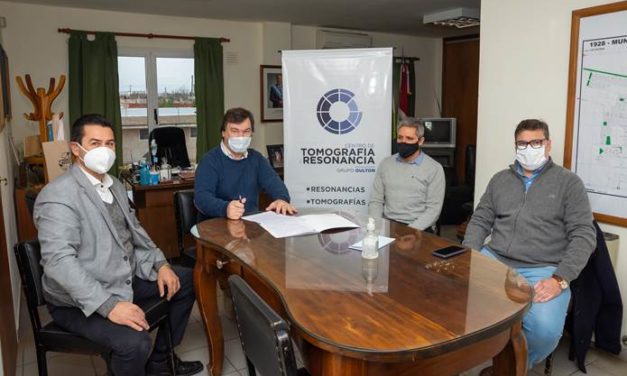 Adelia María: la municipalidad firmó un convenio con Centro de Tomografía