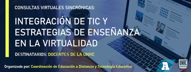 La UNRC sigue capacitando a sus docentes para la virtualidad