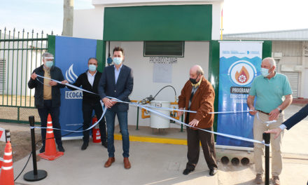 Nueva empresa con gas natural en Santa Catalina-Holmberg