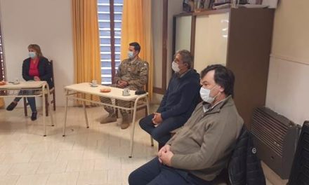 Adelia María y San Basilio: reunión con el COE Central