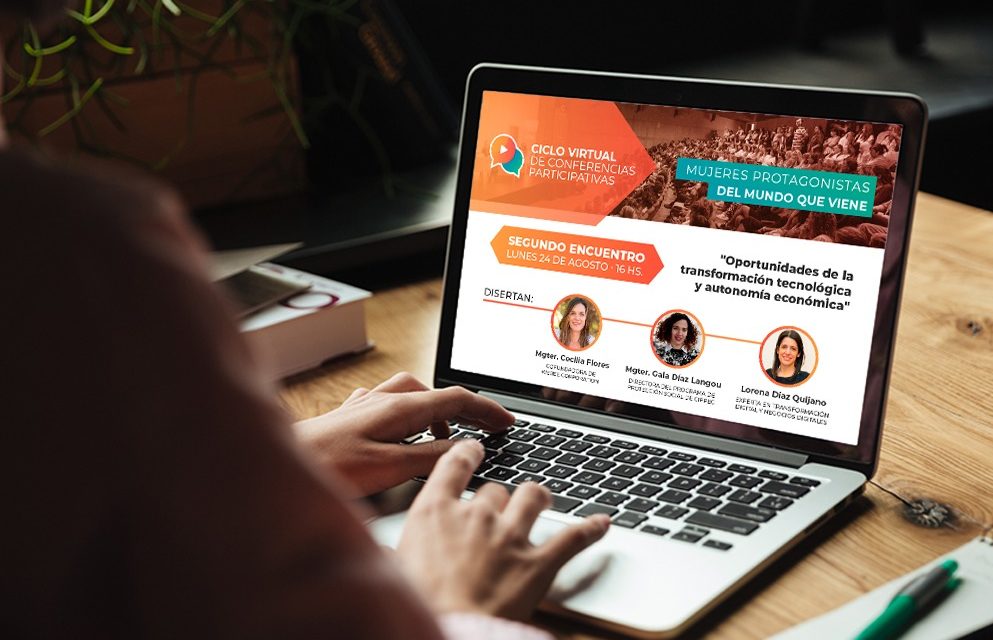 Nuevo encuentro del Ciclo Virtual «Mujeres Protagonistas del Mundo que Viene»