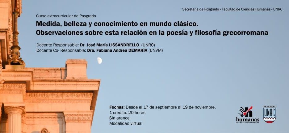 UNRC: Cursos de posgrado en Humanas