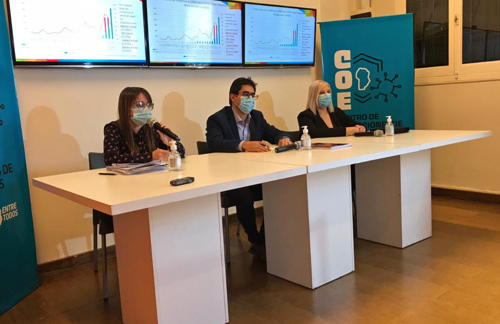 Cardozo informó sobre la situación epidemiológica en la provincia