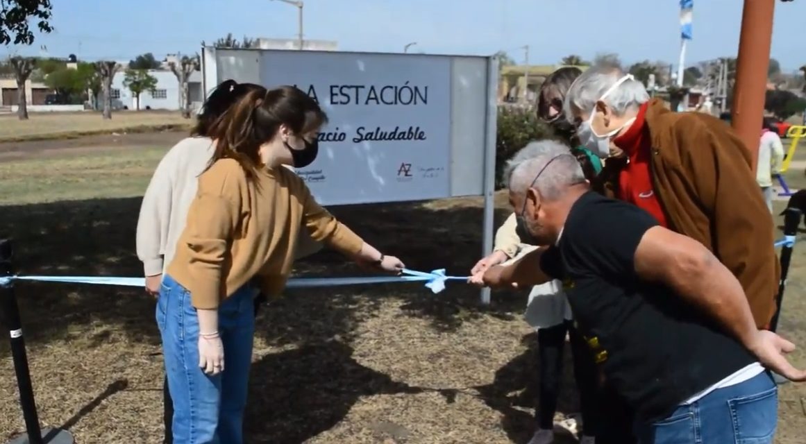 Se inauguró La Estación: un espacio saludable en Del Campillo