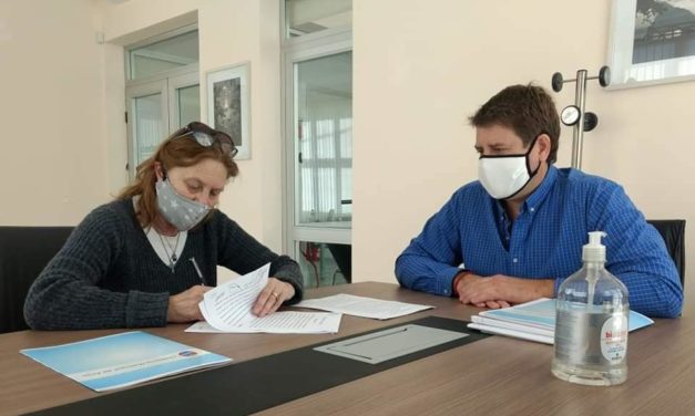 Arias: se ejecutará la tercera etapa de la obra de gas