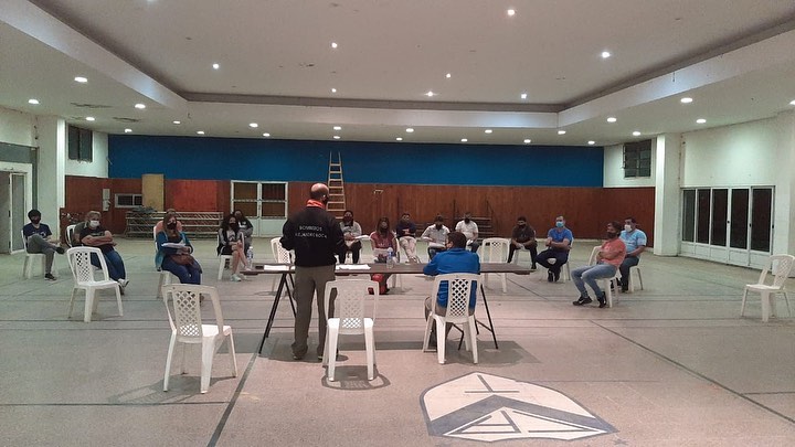 Las Acequias: capacitación a Defensa Civil y aspirantes a Bomberos