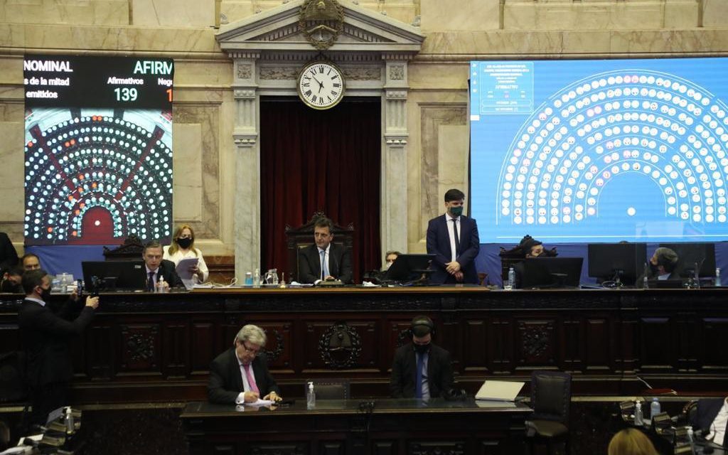 Tras 15 horas de debate, Diputados aprobó en general el Presupuesto 2021
