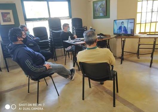 Adelia María: Reunión con el Ministro de Salud Provincial