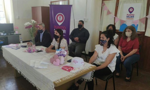Se inauguró un Punto Mujer en Buchardo