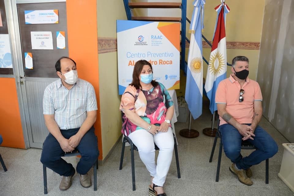 Alejandro Roca: Se inauguró el Centro Preventivo de la Red Asistencial de las Adicciones