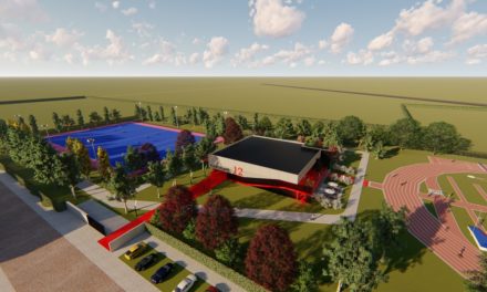 Elecciones en Río Cuarto: Llamosas presentó el proyecto para construir un Polideportivo Municipal