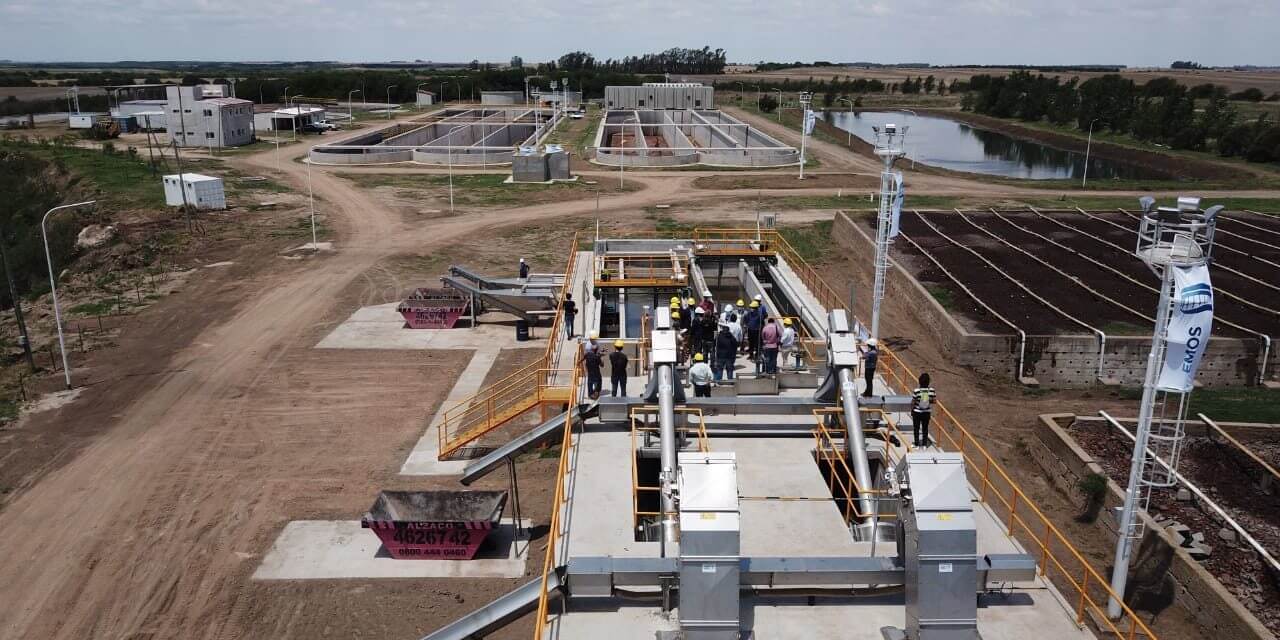 Río Cuarto: se habilitó el tratamiento primario en la Planta de Líquidos Cloacales