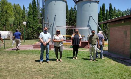 Carnerillo: Coopelcar puso en marcha la nueva planta cloacal de la localidad