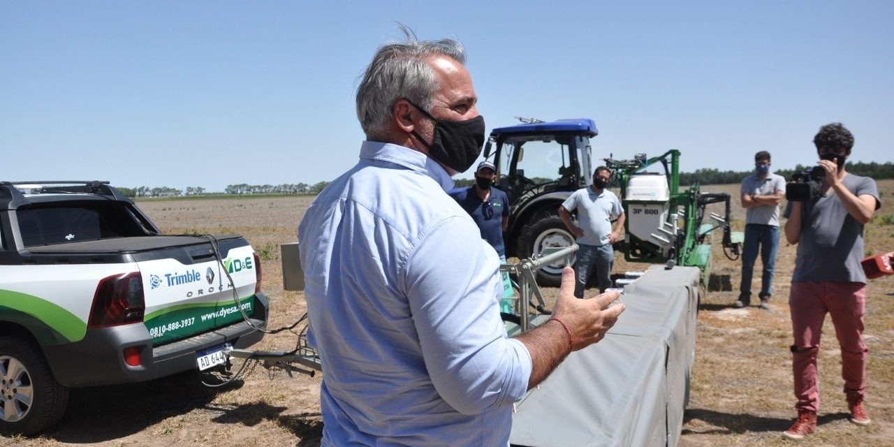 General Deheza recibió a funcionarios nacionales de Agricultura