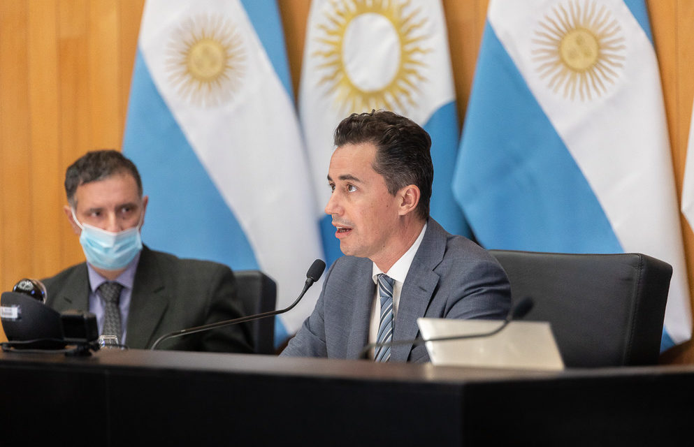 Calvo: “Agradezco a todos por el trabajo que hicimos juntos en este año de pandemia”