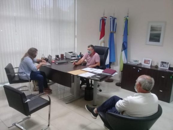 Arias y el INTA Marcos Juárez trabajan en conjunto en el proyecto de agricultura periurbano