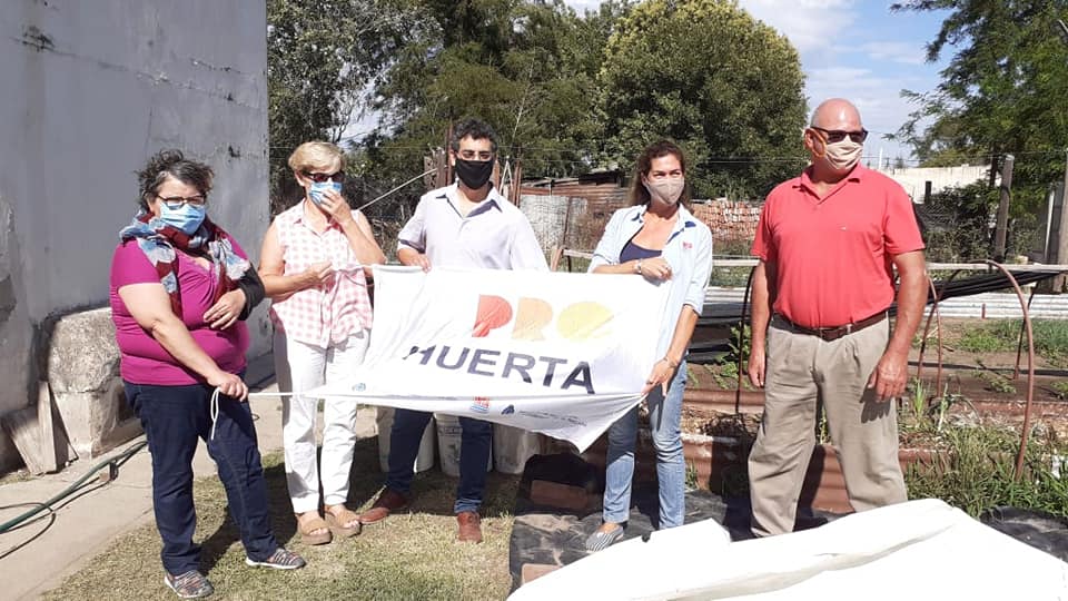 Huinca Renancó: entregaron insumos para productores agroecológicos